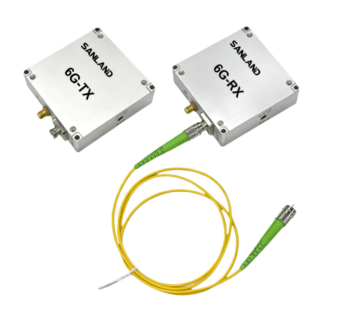 SANLAND 6G-TX and 6G-RX plug-and-play analog RF over Fiber link